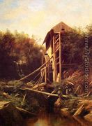 Fishing by the Old Mill - George Lafayette Clough