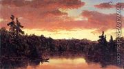 Sunset on Lake George - Sanford Robinson Gifford