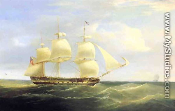 British Sailing Ship - William Huggins
