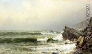 A Misty Morning on the Channel Coast, England - William Trost Richards