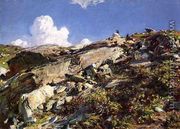 In the Alps - John Singer Sargent