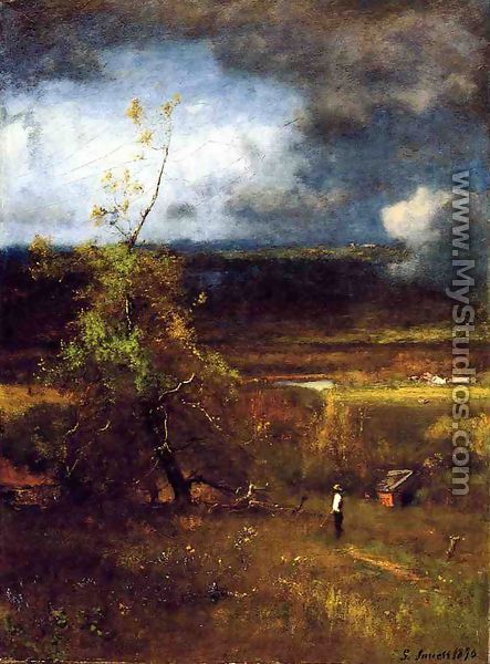 Gethering Clouds - George Inness