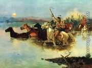 Crossing the Range - Charles Marion Russell