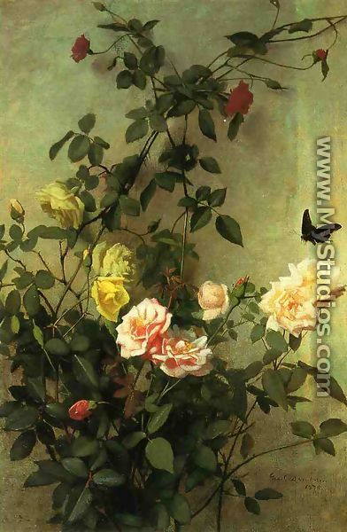Floral Still Life - George Cochran Lambdin