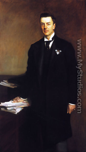 The Right Honourable Joseph Chamberlain - John Singer Sargent