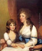 Mrs. Samuel Dick and Daughter Charlotte Anna - Gilbert Stuart