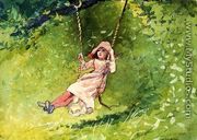Girl on a Swing - Winslow Homer
