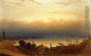 The Basin of the Patapsco from Federal Hill, Baltimore - Sanford Robinson Gifford