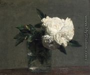 Roses 2 - Ignace Henri Jean Fantin-Latour