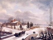 Pennsylvania Winter Scene - Thomas Birch