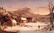 Winter in the Rockies - Jasper Francis Cropsey