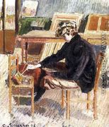 Paul Painting, Study - Camille Pissarro