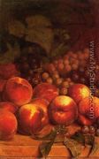 Peaches and Grapes - Lemuel Everett  Wilmarth