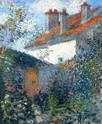 Study at Pontoise - Camille Pissarro