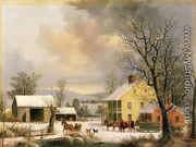 Winter in the Country II - George Henry Durrie