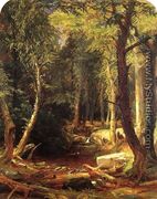 Pool in the Woods - Jasper Francis Cropsey