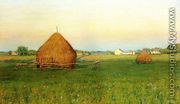 Landscape with Haystacks - Henry Golden Dearth