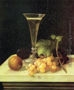 Still Life Wine Glass and Fruit - Morston Constantine Ream