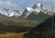 Mountain Landscape III - Albert Bierstadt