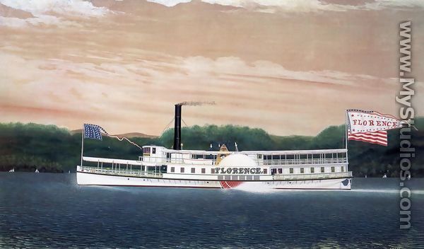 The Steamboat "Florence" - James Bard