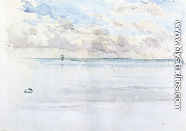 Seascape, Dieppe - James Abbott McNeill Whistler