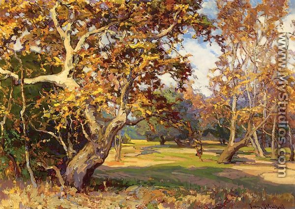 View of the Arroyo Seco from the Artist
