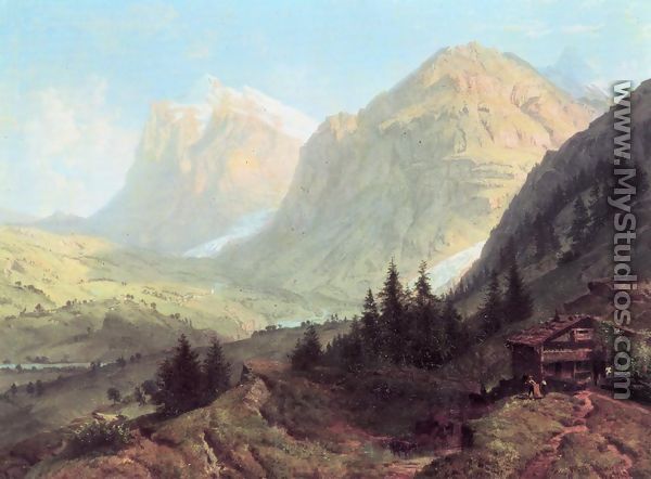 Alpine Landscape - William Trost Richards
