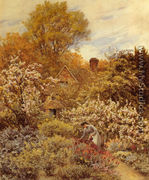 A Spring Garden - Helen Mary Elizabeth Allingham, R.W.S.