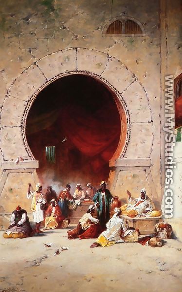 Moorish Bazaar - George Washington  Nicholson