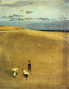 The Beach at Selsey Bill - James Abbott McNeill Whistler