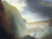 Falls of Niagara, Viewed from the American Side - Rembrandt Peale