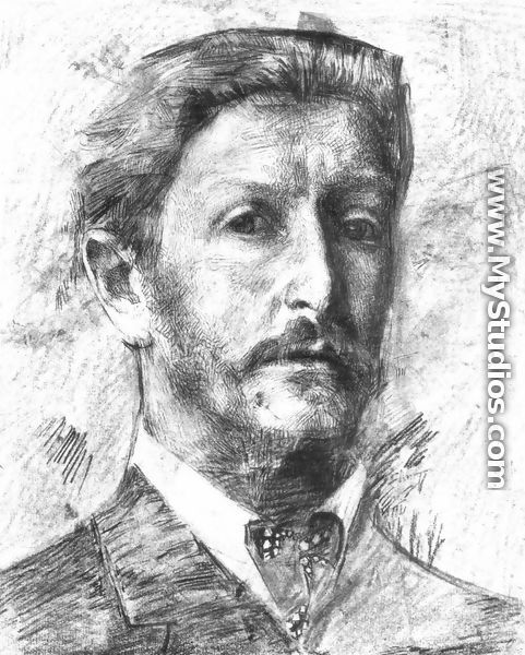 Self Portrait I - Mikhail Aleksandrovich Vrubel
