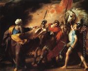 Saul Reproved by Samuel for Not Obeying the Commandments of the Lord - John Singleton Copley