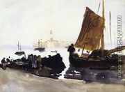Venice, Sailing Boat - John Singer Sargent