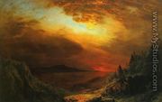 Twilight Mount Desert Island, Maine - Frederic Edwin Church