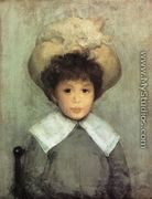 Arrangement in Grey: Portrait of Master Stephen Manuel - James Abbott McNeill Whistler
