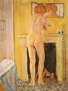 Nude at the Fireplace - Pierre Bonnard