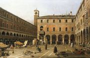 Campo di Rialto - (Giovanni Antonio Canal) Canaletto