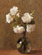 White Roses in a Vase - Victoria Dubourg Fantin-Latour