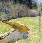 The Sunny Brook, Chester, Vermont - Willard Leroy Metcalf