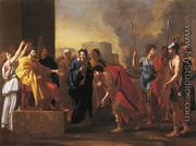 The Continence of Scipio (after Nicholas Poussin) - John Smibert