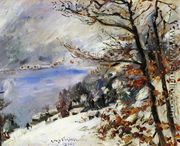 The Walchensee in Winter - Lovis (Franz Heinrich Louis) Corinth