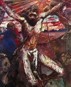 Red Christ - Lovis (Franz Heinrich Louis) Corinth
