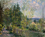 The Road in the Woods - Alfred Sisley