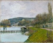 The Slopes of Bougival - Alfred Sisley