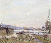 Banks of the Seine I - Alfred Sisley