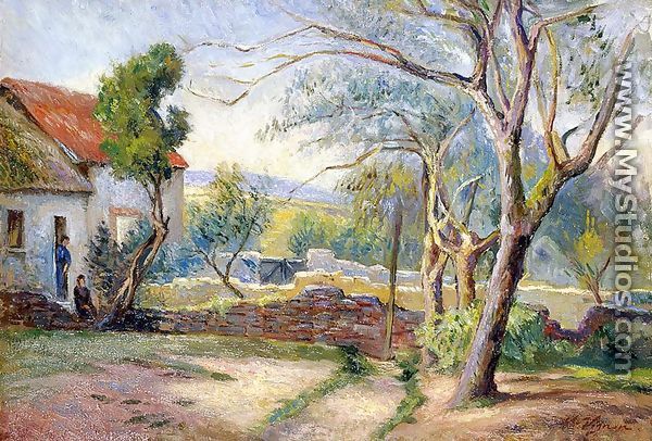 Cottage and Garden - Victor-Alfred-Paul Vignon