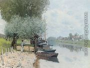 The Seine at Bougival IV - Alfred Sisley