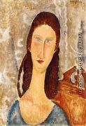 Portrait of Jeanne Hebuterne IV - Amedeo Modigliani