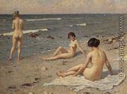 The Three Bathers - Paul-Gustave Fischer